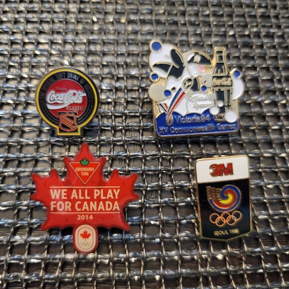 Sport Sponsor Collector Pins Lot - Picture 1 of 2